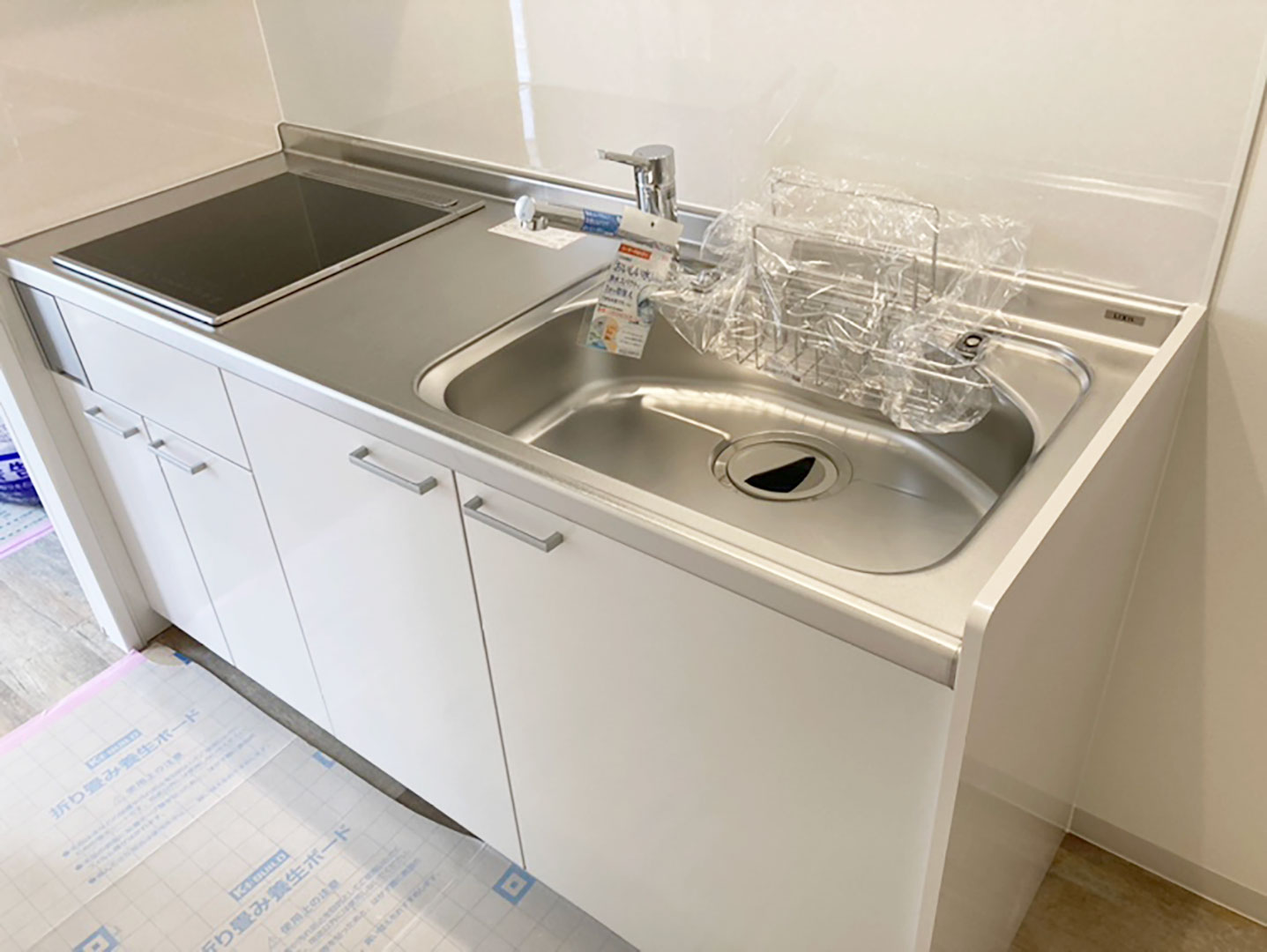 【新築】キッチン据え付け工事_新潟市