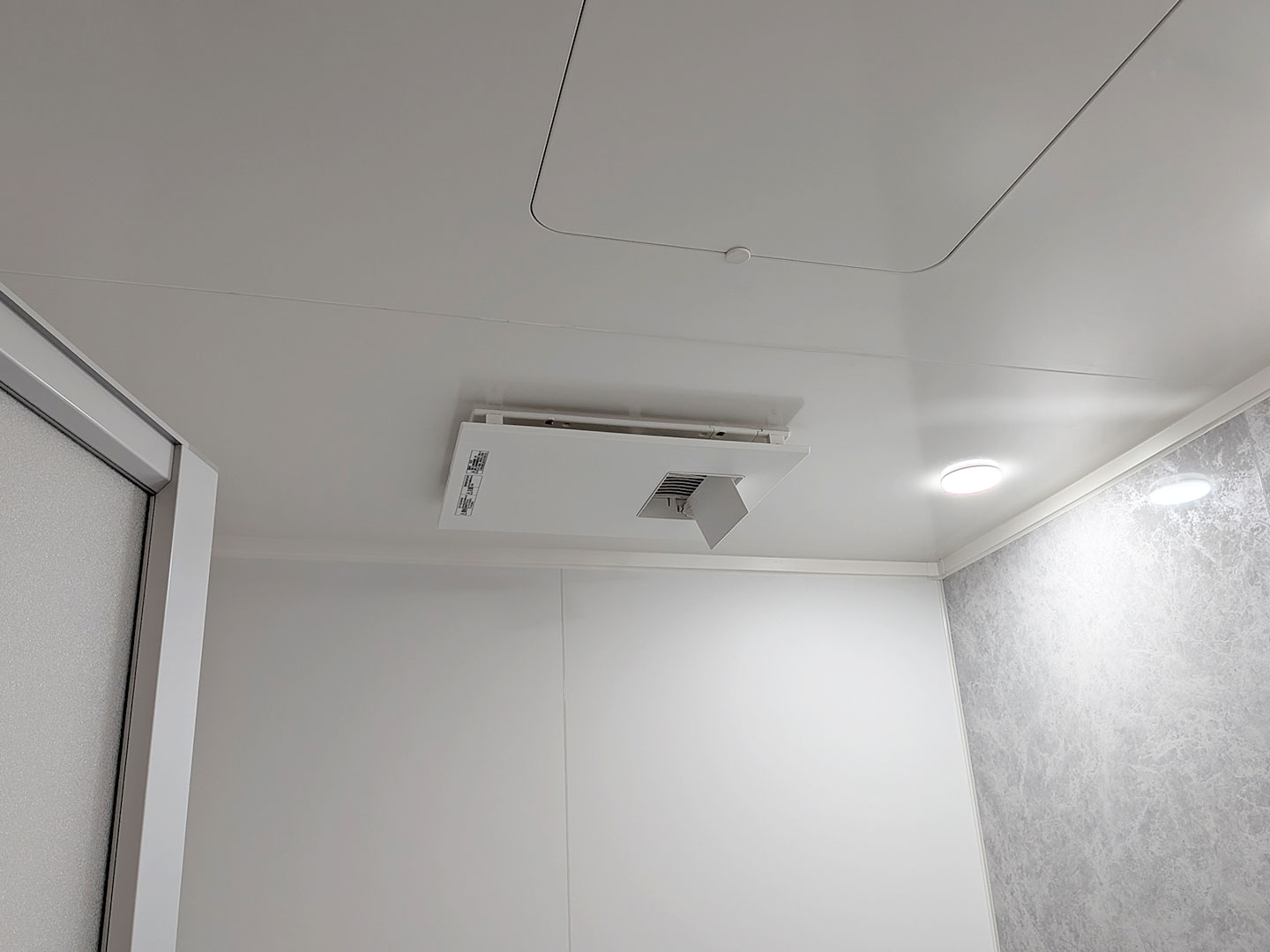 【設備】浴室換気乾燥暖房機設置工事_新潟市