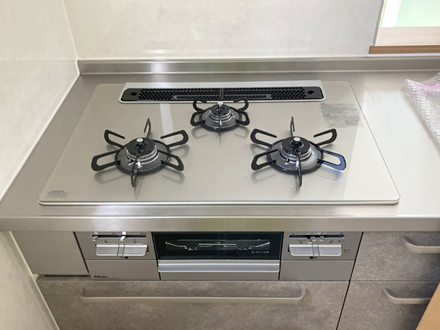 【設備】ビルトインガスコンロ設置工事_見附市