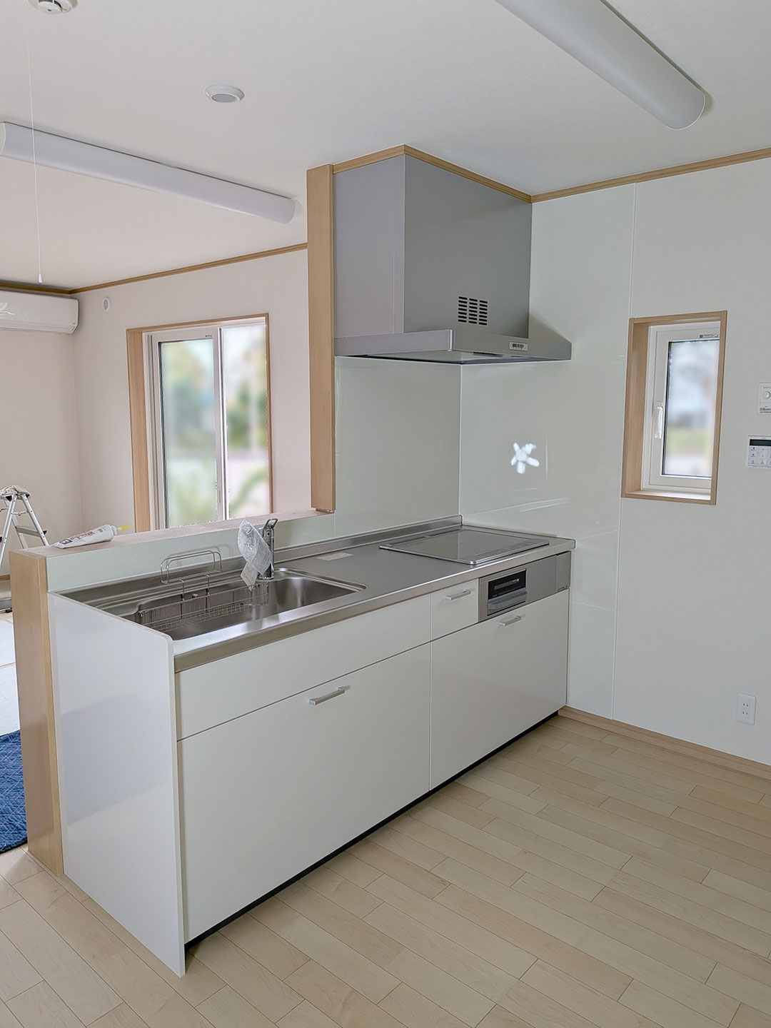 【新築】キッチン据え付け工事_長岡市