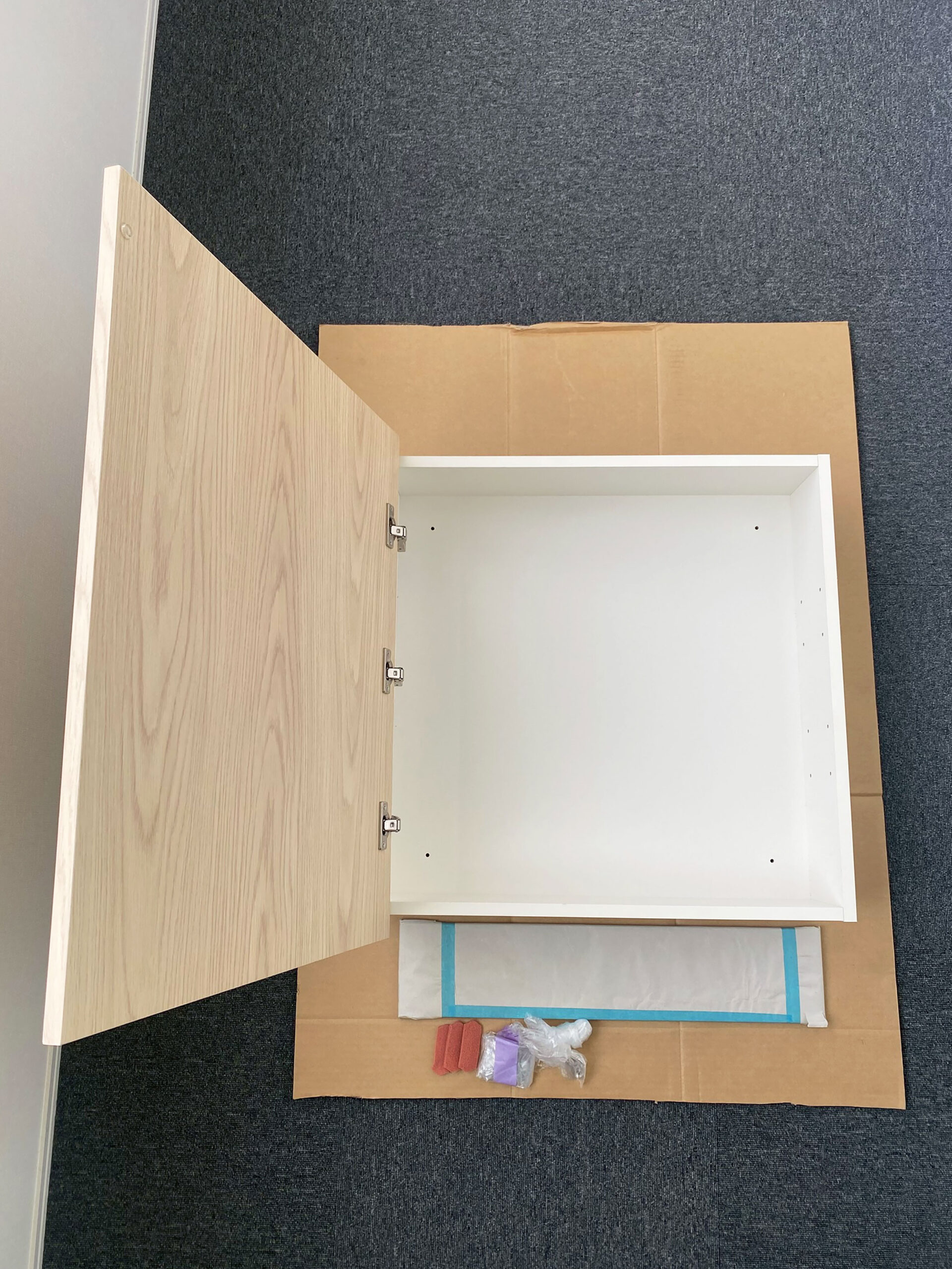 【未使用品】KAWAJUN/ミラー付メディシンBOX(ミラーなし)