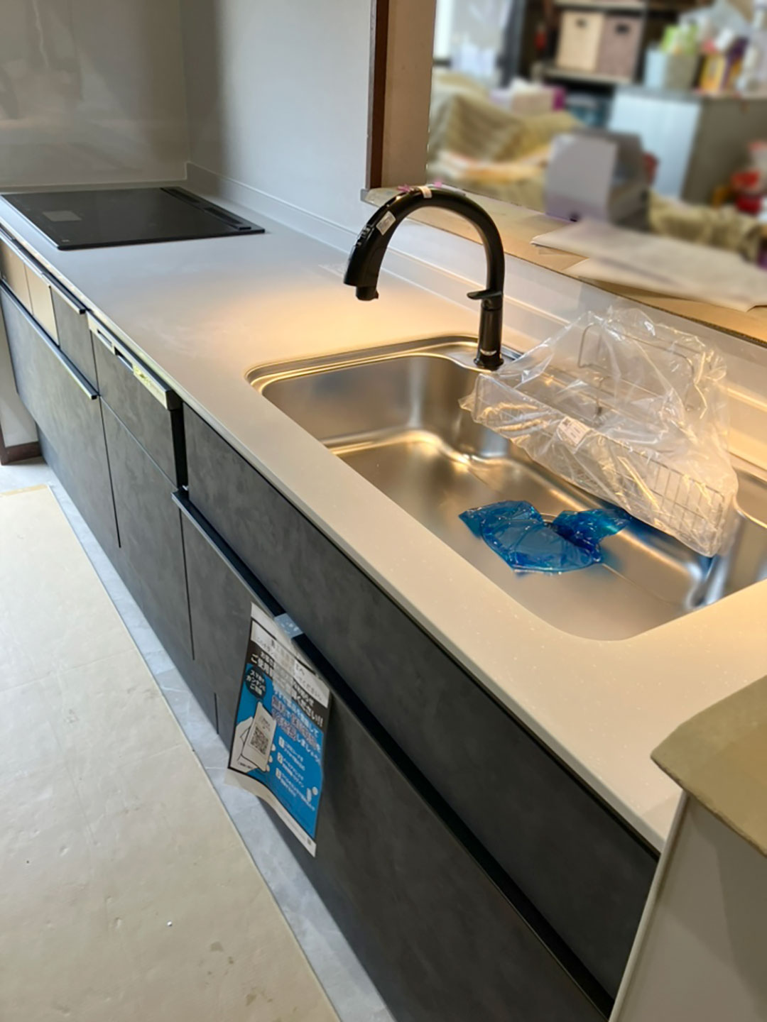 【リフォーム】キッチン据え付け工事_新潟市