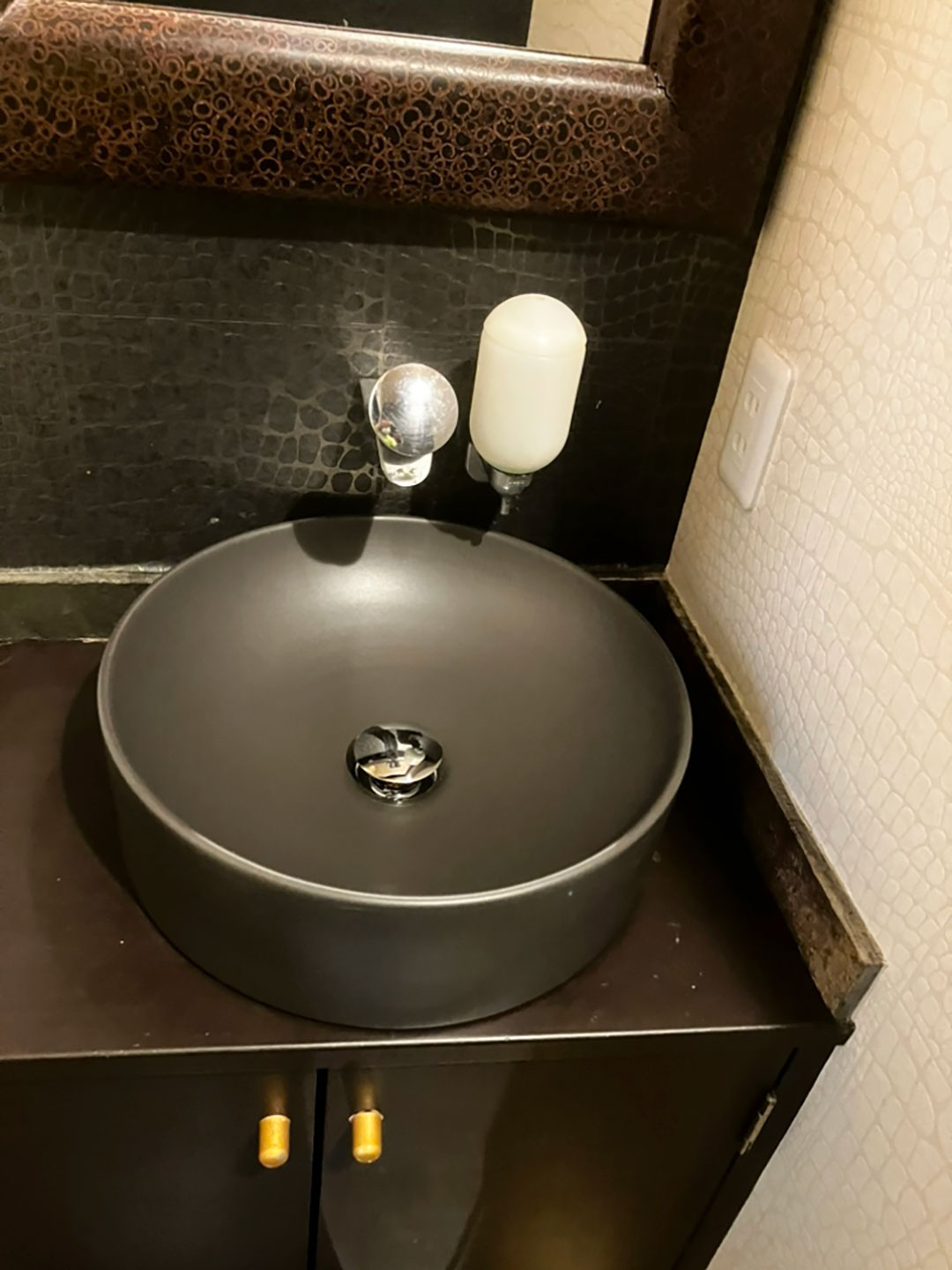 【リフォーム】洗面化粧台ボウル入替工事_長岡市